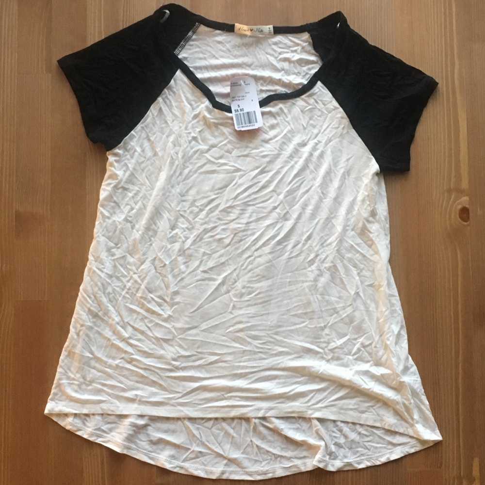 Black and White Shirt